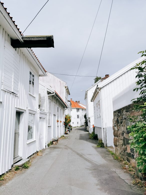 Risør miasto białych domów